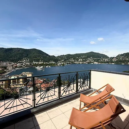 Casa Chiara - And Unique View - Downtown 아파트
